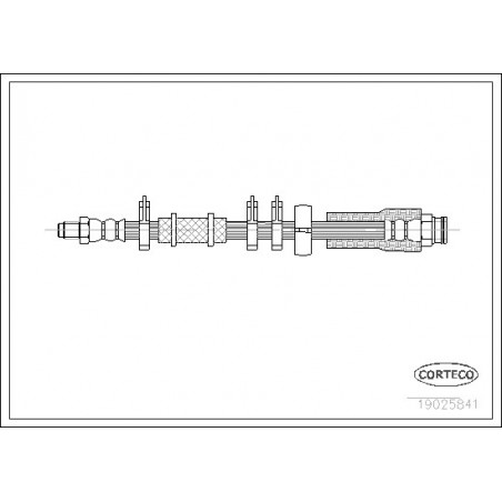 Flexible de frein CORTECO