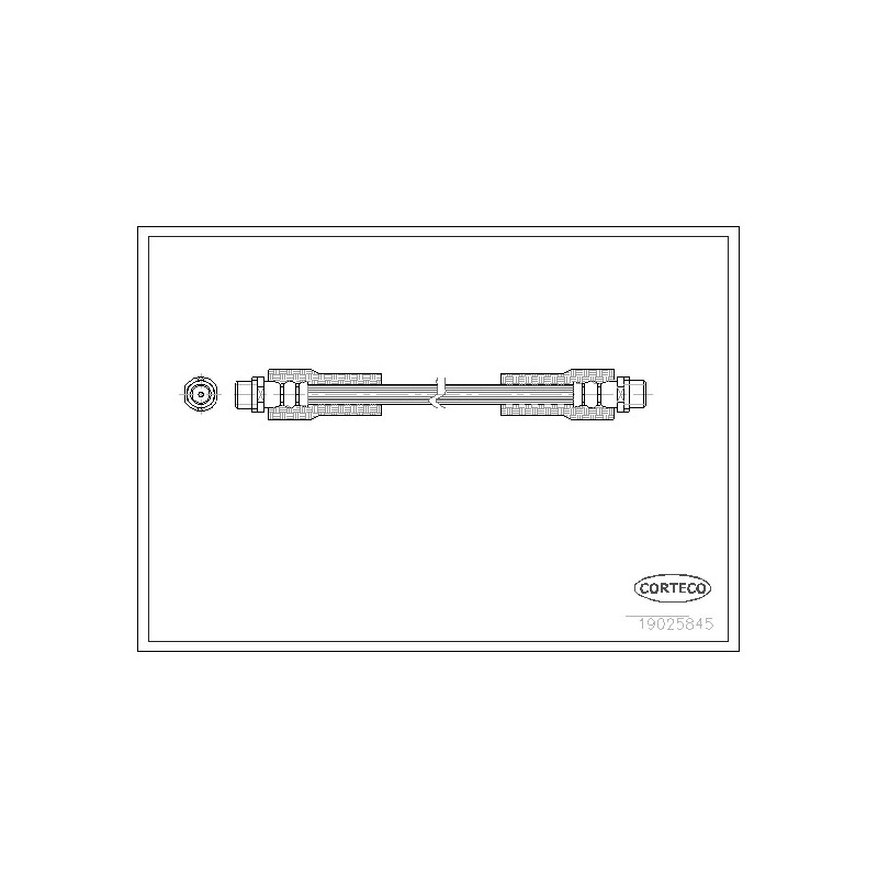Flexible de frein CORTECO