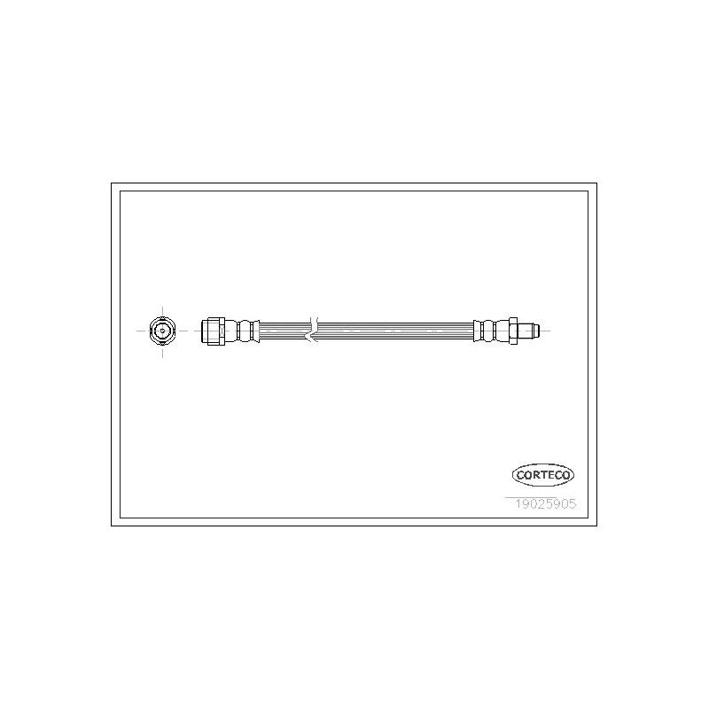 Flexible de frein CORTECO