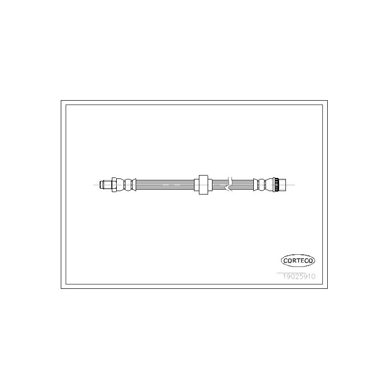 Flexible de frein CORTECO