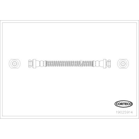 Flexible de frein CORTECO