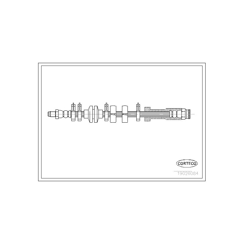 Flexible de frein CORTECO