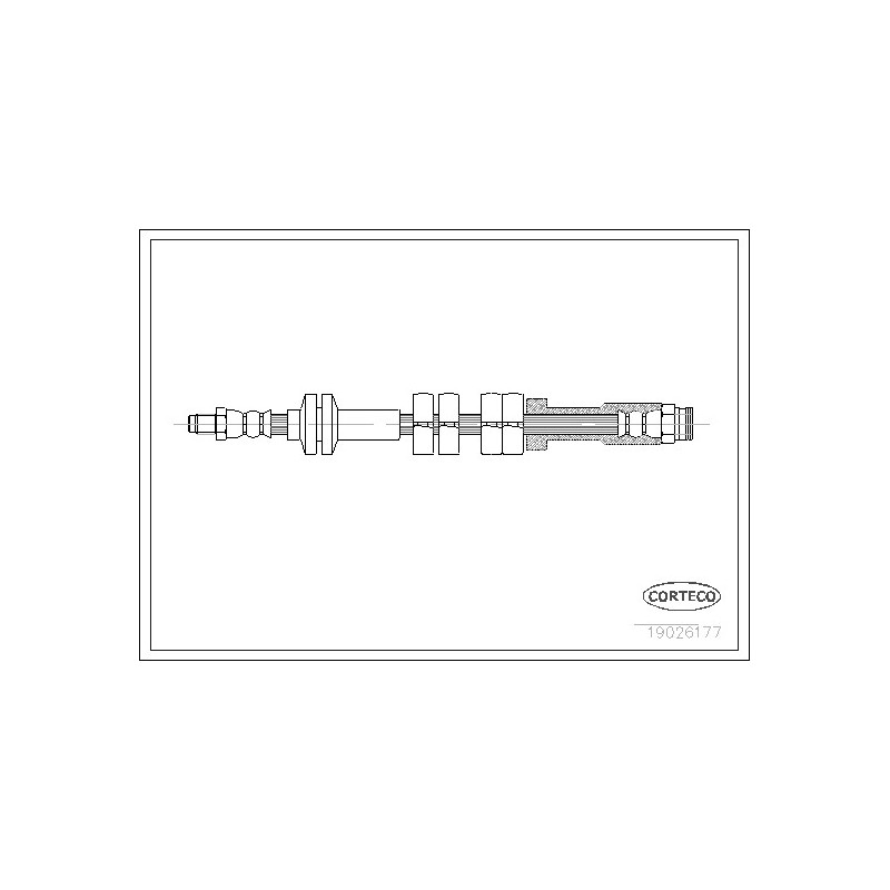 Flexible de frein CORTECO