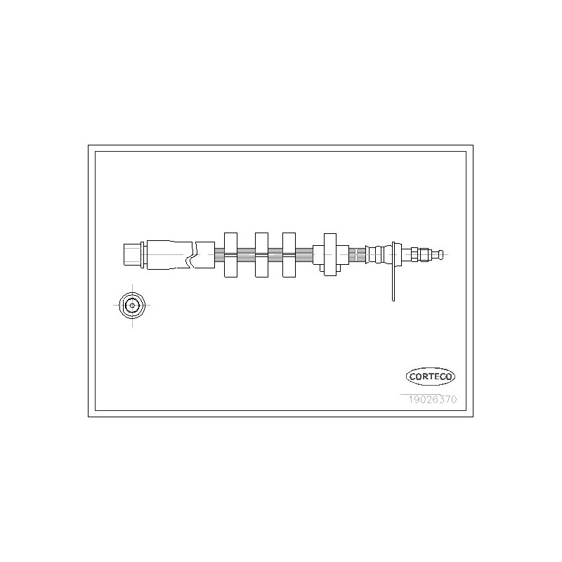 Flexible de frein CORTECO