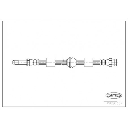 Flexible de frein CORTECO