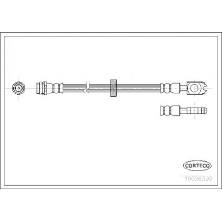 Flexible de frein CORTECO