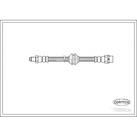 Flexible de frein CORTECO