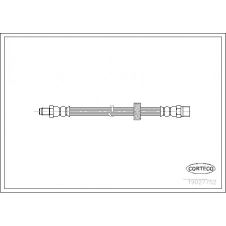 Flexible de frein CORTECO