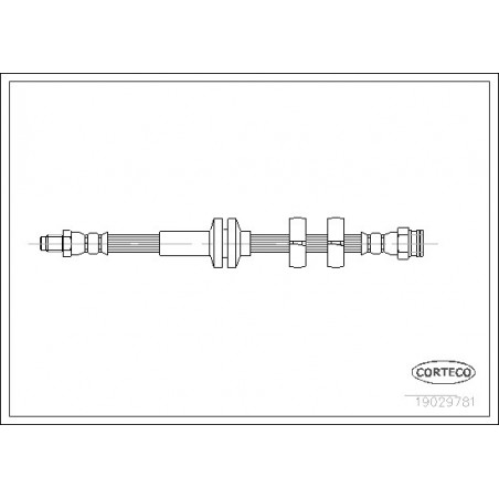 Flexible de frein CORTECO