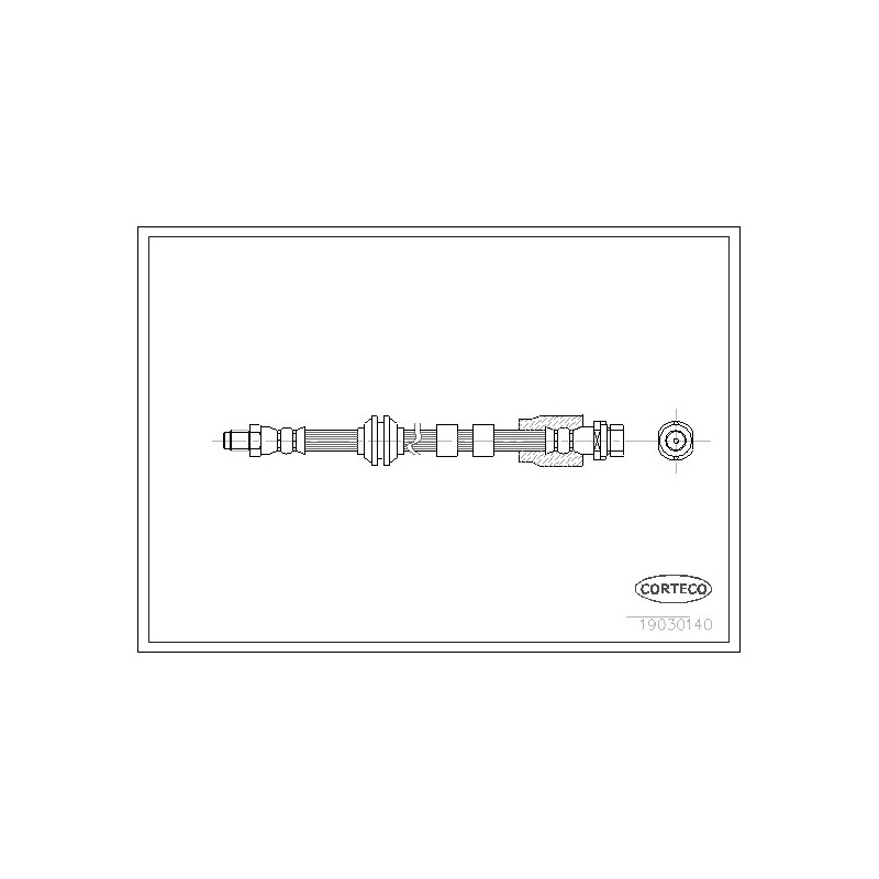 Flexible de frein CORTECO