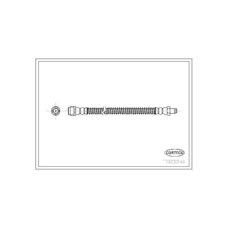 Flexible de frein CORTECO