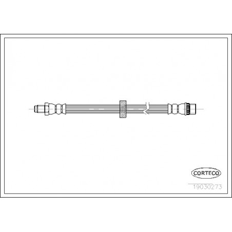 Flexible de frein CORTECO