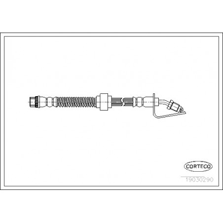 Flexible de frein CORTECO