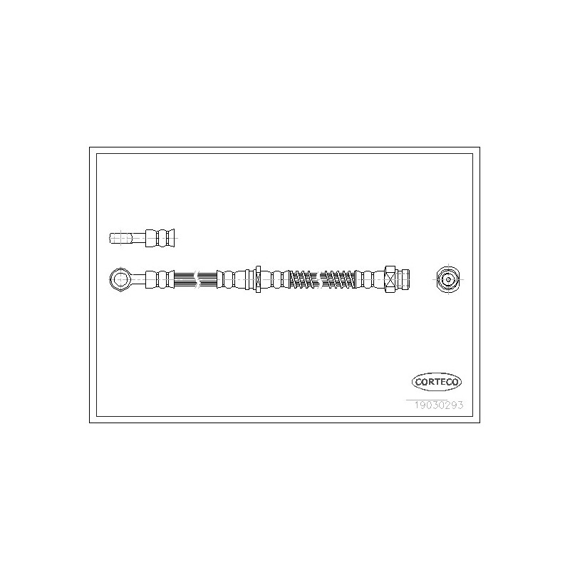 Flexible de frein CORTECO