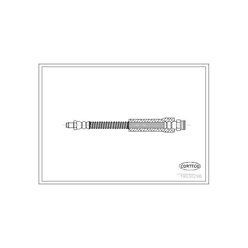Flexible de frein CORTECO