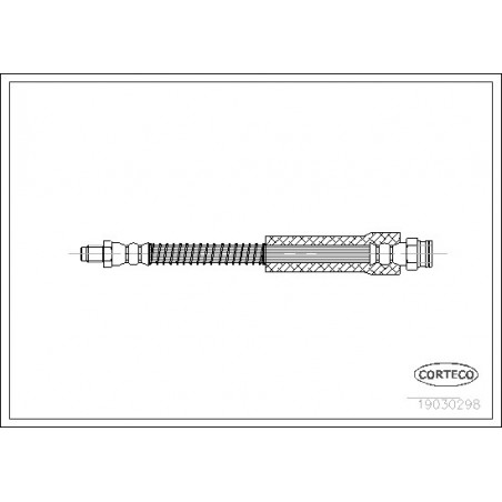 Flexible de frein CORTECO