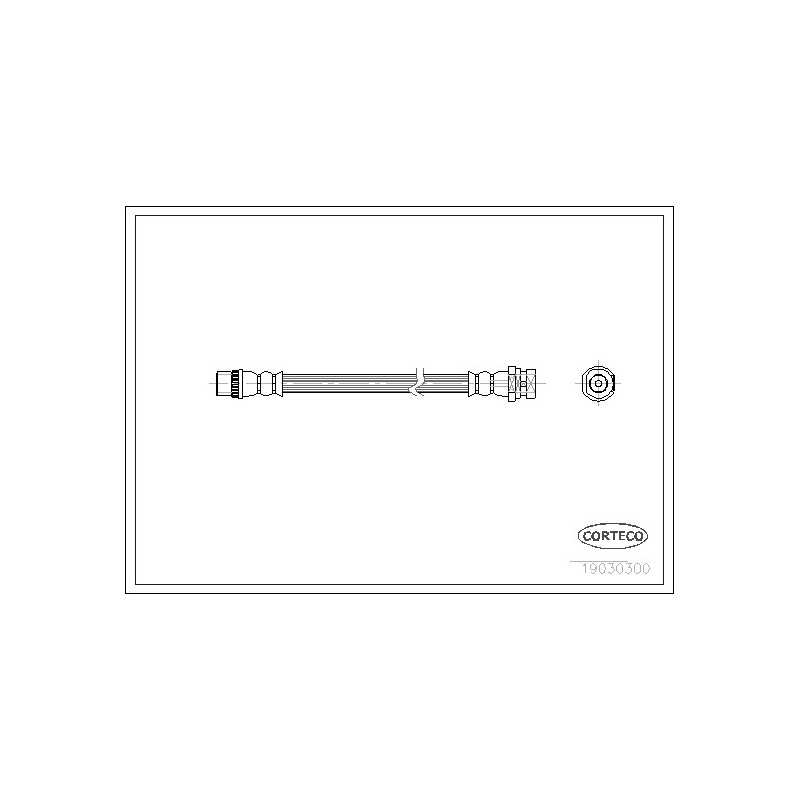 Flexible de frein CORTECO