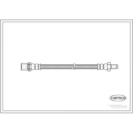 Flexible de frein CORTECO