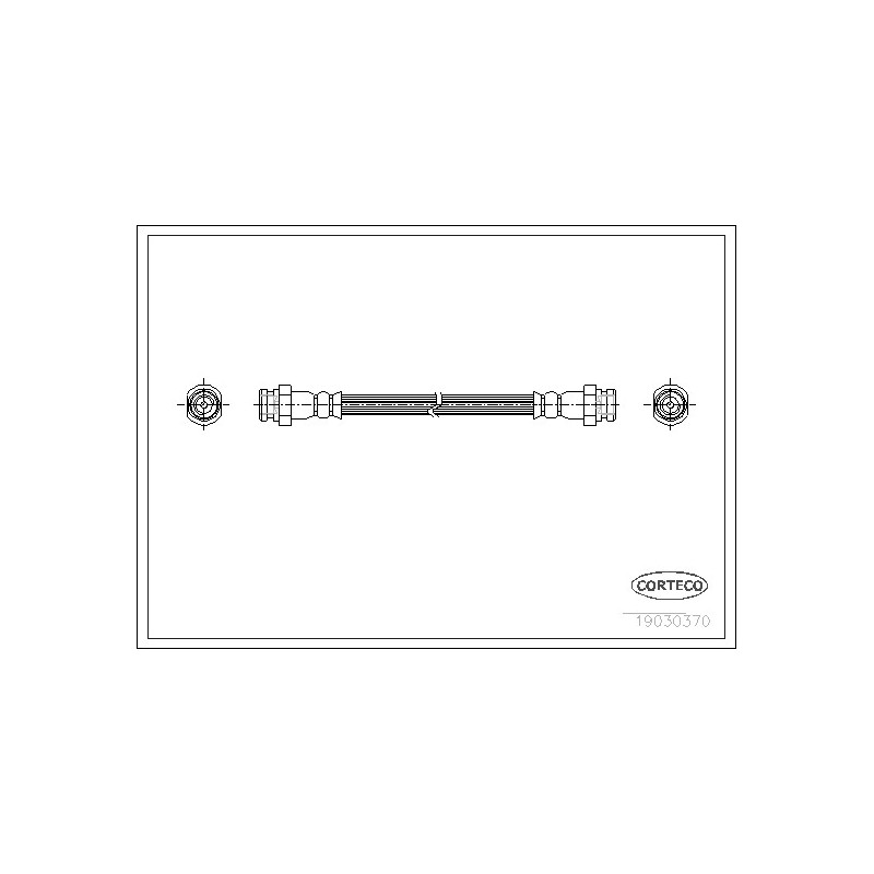 Flexible de frein CORTECO