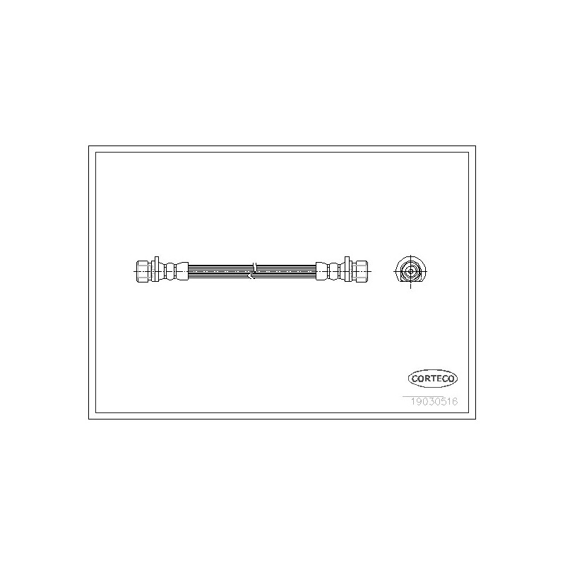 Flexible de frein CORTECO
