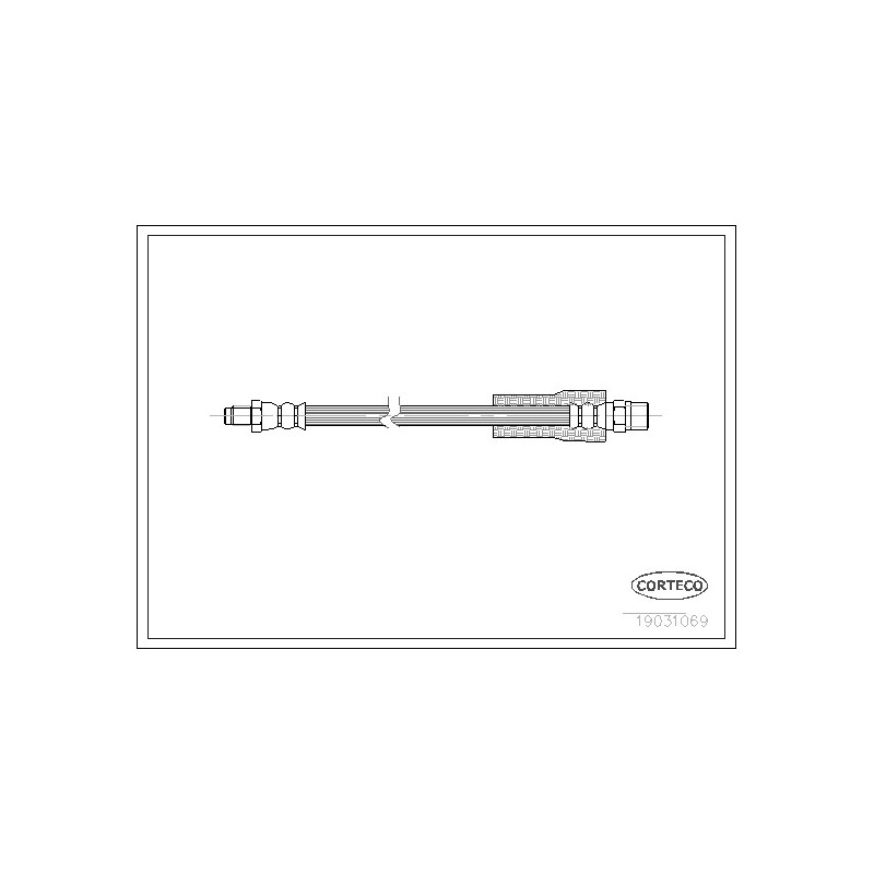 Flexible de frein CORTECO