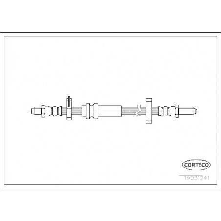 Flexible de frein CORTECO