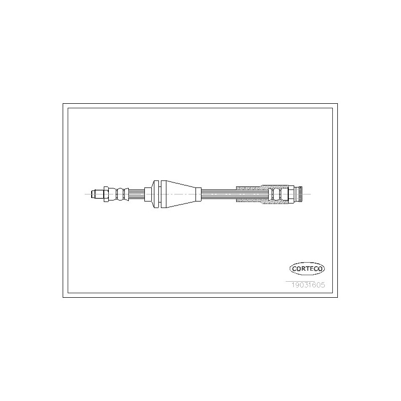 Flexible de frein CORTECO