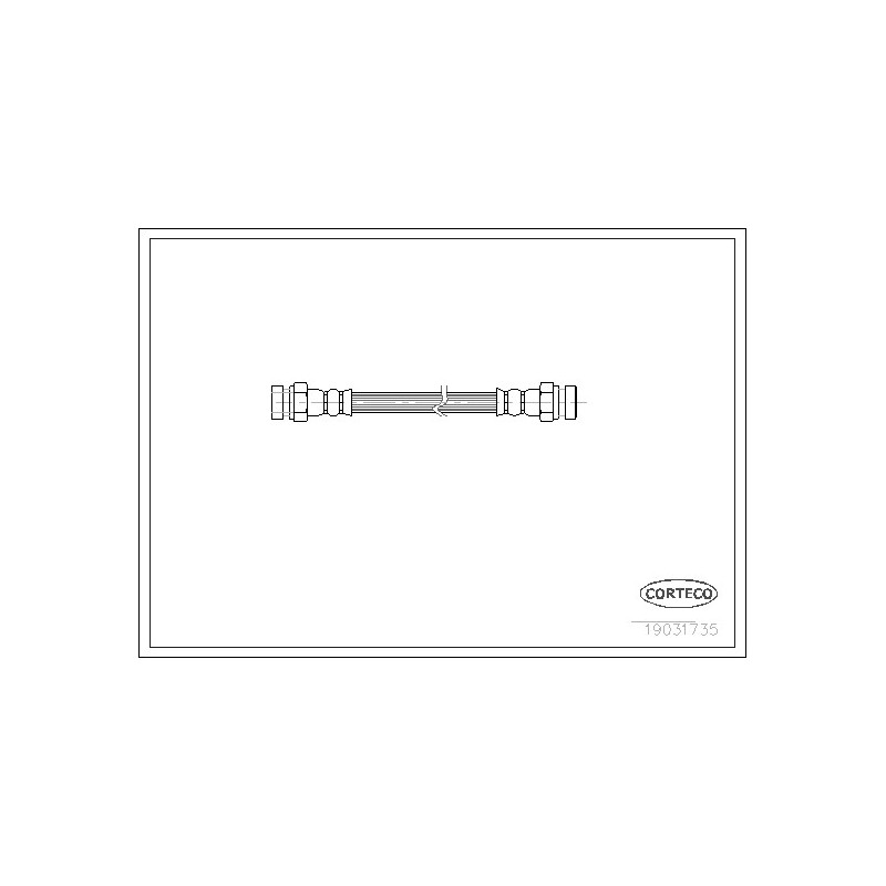 Flexible de frein CORTECO