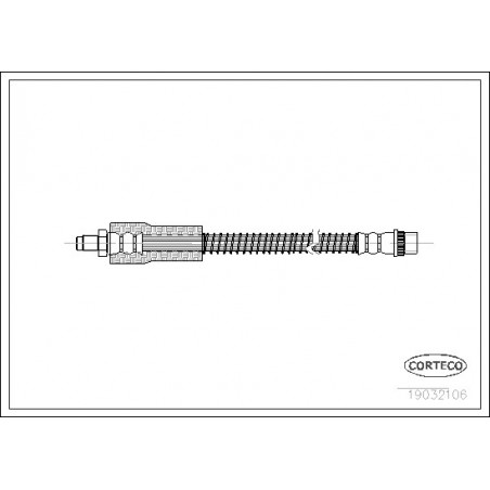 Flexible de frein CORTECO