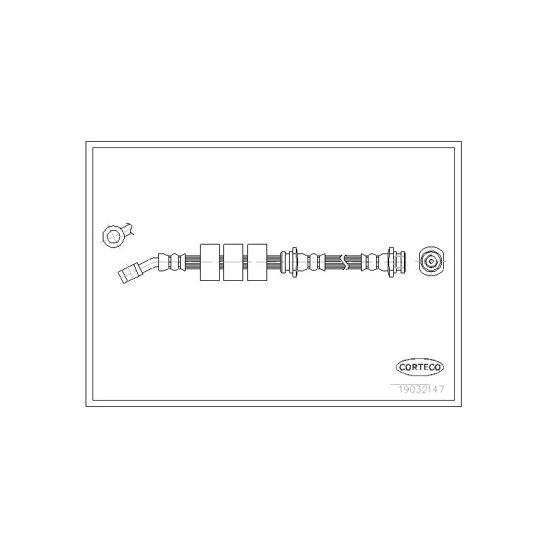 Flexible de frein CORTECO