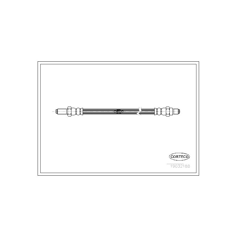 Flexible de frein CORTECO