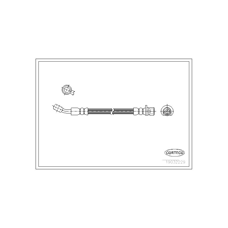 Flexible de frein CORTECO