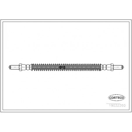 Flexible de frein CORTECO