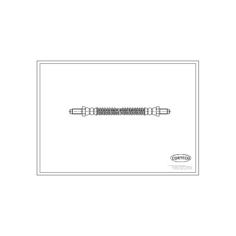 Flexible de frein CORTECO