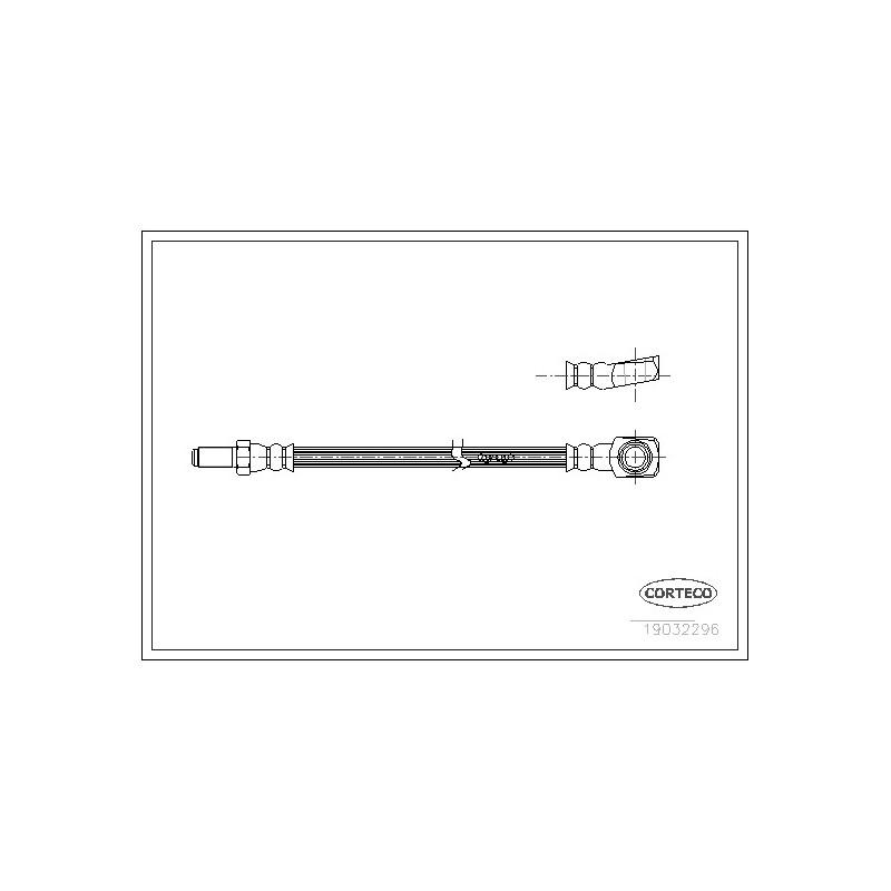 Flexible de frein CORTECO