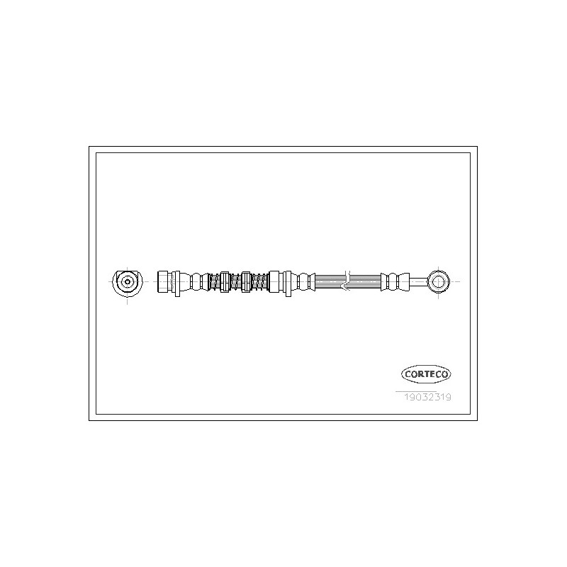 Flexible de frein CORTECO