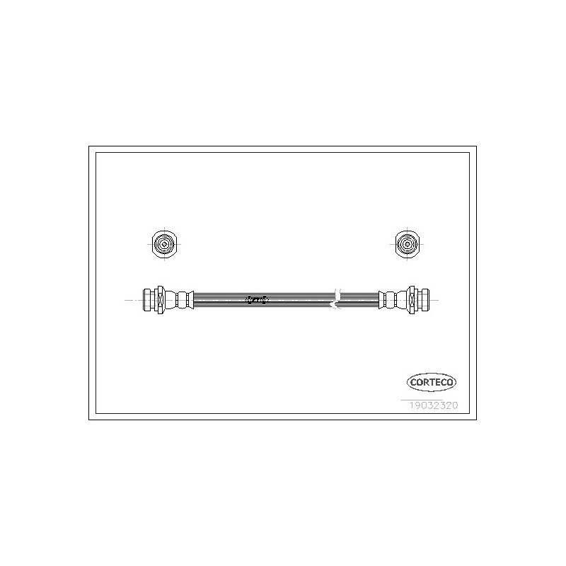 Flexible de frein CORTECO