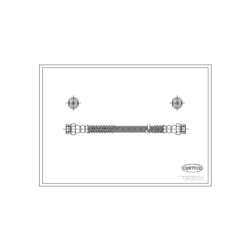 Flexible de frein CORTECO