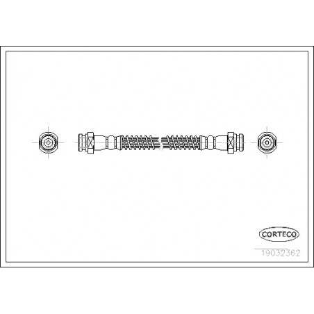 Flexible de frein CORTECO