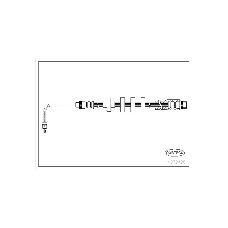 Flexible de frein CORTECO