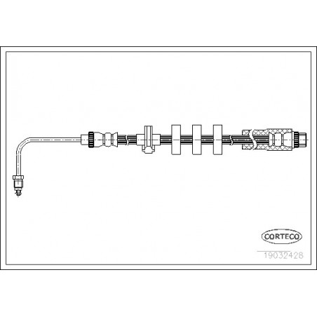 Flexible de frein CORTECO