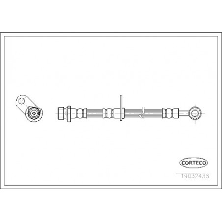 Flexible de frein CORTECO