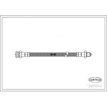 Flexible de frein CORTECO