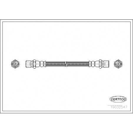 Flexible de frein CORTECO