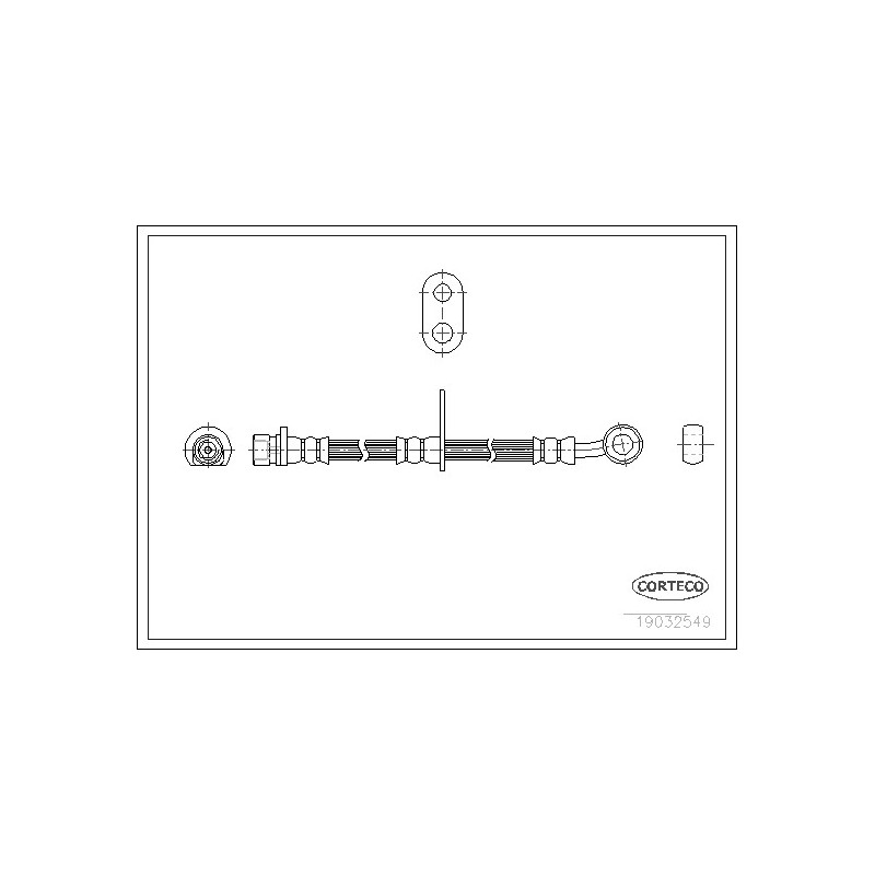 Flexible de frein CORTECO