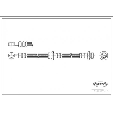 Flexible de frein CORTECO