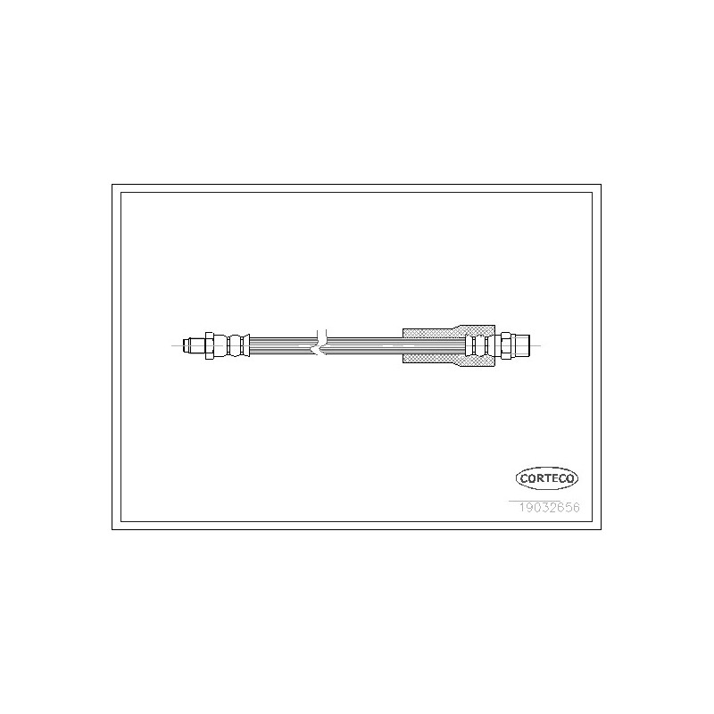 Flexible de frein CORTECO