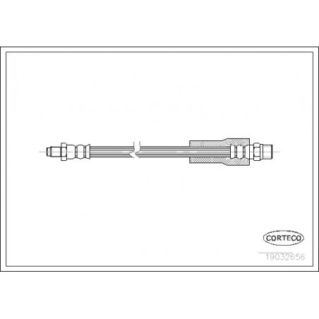 Flexible de frein CORTECO