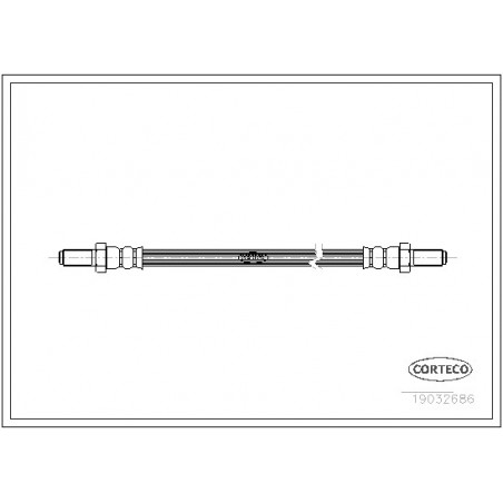 Flexible de frein CORTECO