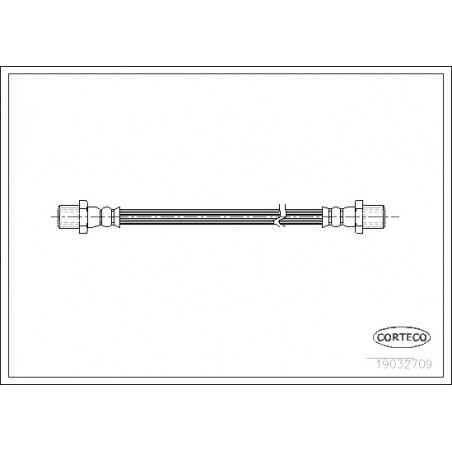 Flexible de frein CORTECO
